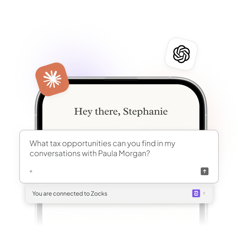 Zocks MCP | Connect Client Intelligence to Claude, ChatGPT & More